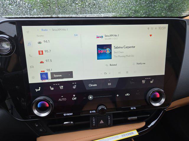 new 2025 Lexus NX 350 car, priced at $58,994