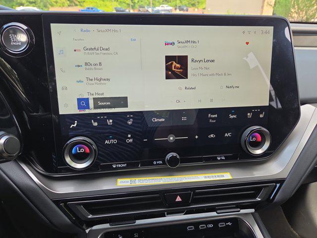 new 2025 Lexus TX 350 car, priced at $65,759