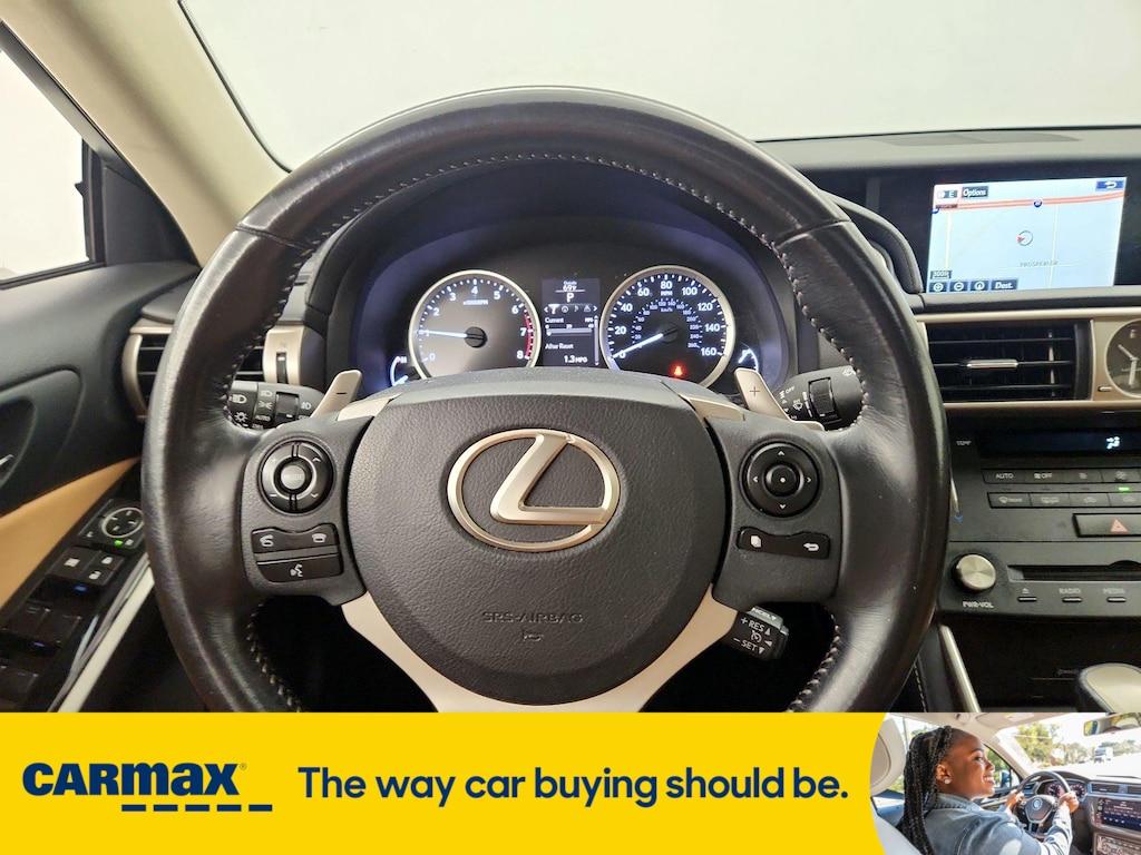 used 2015 Lexus IS 250 car, priced at $20,998
