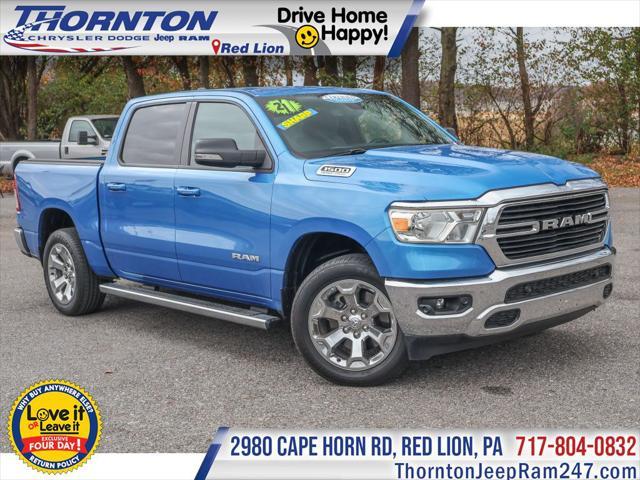 used 2021 Ram 1500 car, priced at $39,977