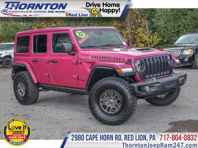 used 2022 Jeep Wrangler Unlimited car, priced at $73,956