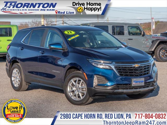 used 2022 Chevrolet Equinox car, priced at $24,966