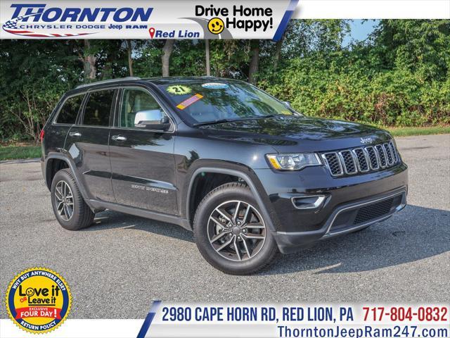 used 2021 Jeep Grand Cherokee car, priced at $26,999