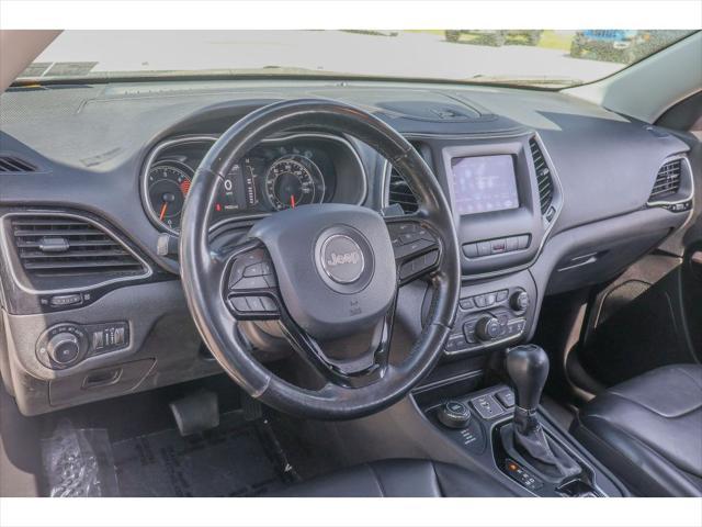used 2021 Jeep Cherokee car, priced at $20,956