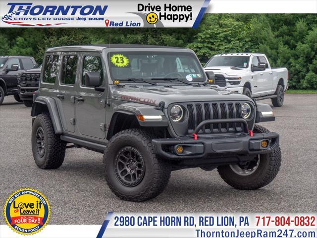 used 2023 Jeep Wrangler car, priced at $48,956