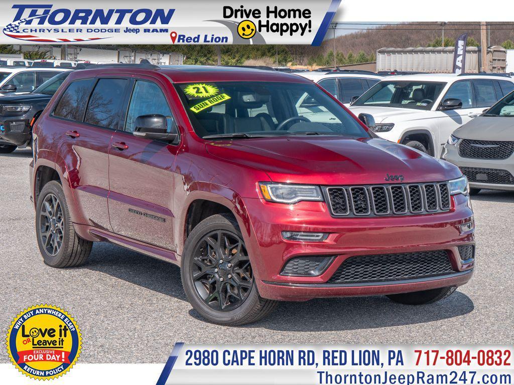 used 2021 Jeep Grand Cherokee car, priced at $32,499