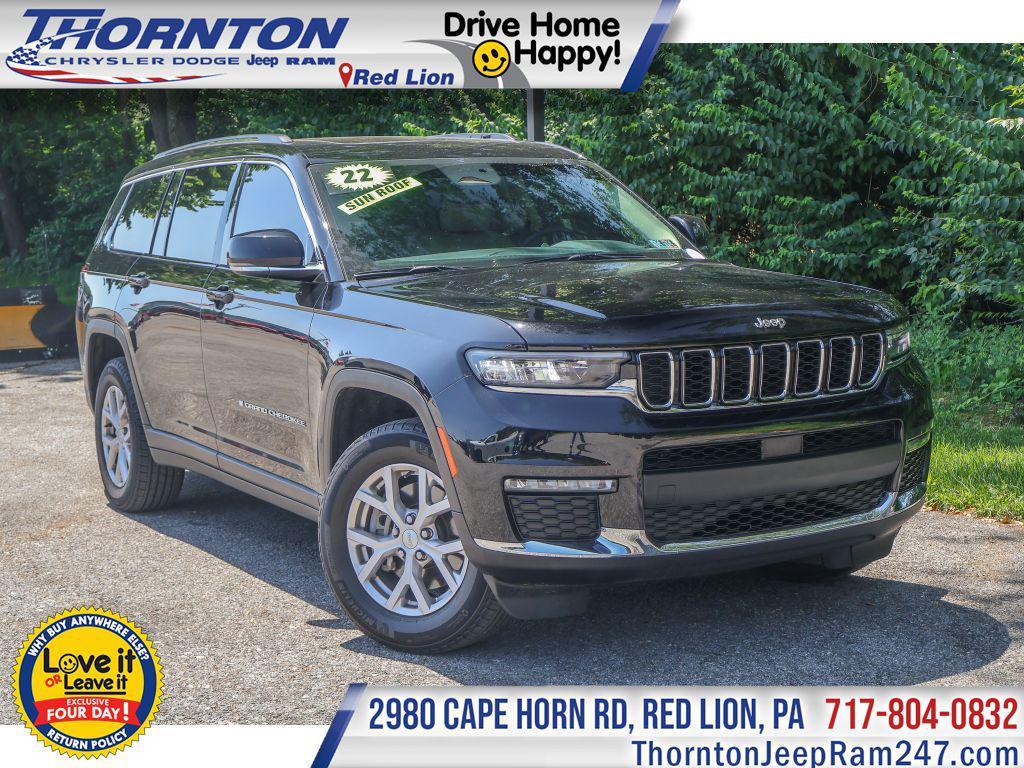 used 2022 Jeep Grand Cherokee L car, priced at $36,489