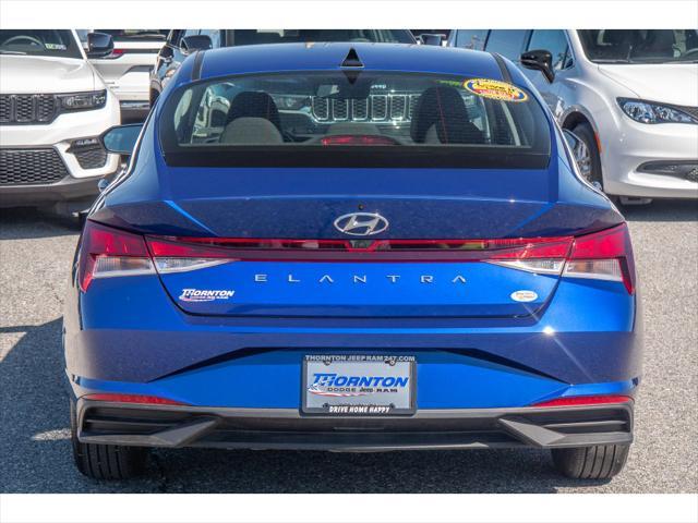 used 2021 Hyundai Elantra car, priced at $21,956
