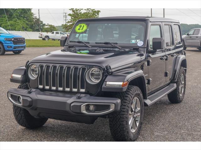 used 2021 Jeep Wrangler Unlimited car, priced at $34,989