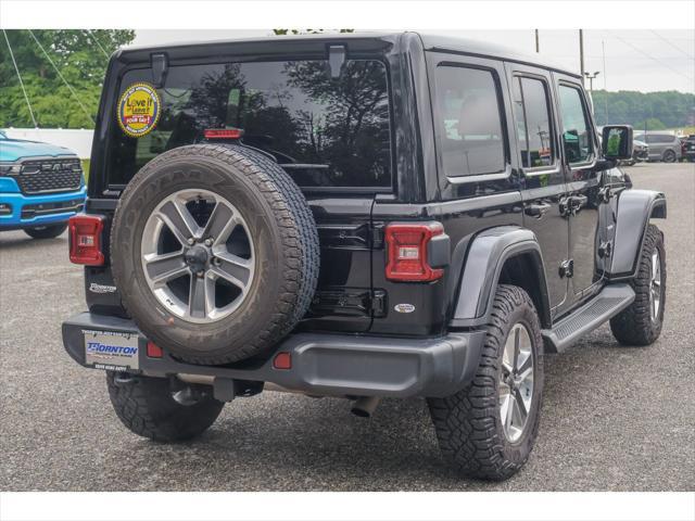 used 2021 Jeep Wrangler Unlimited car, priced at $34,989