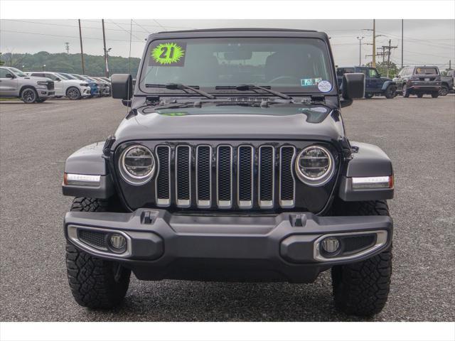used 2021 Jeep Wrangler Unlimited car, priced at $34,989