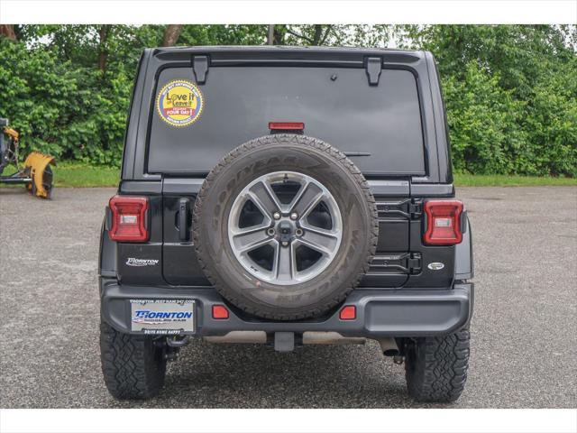 used 2021 Jeep Wrangler Unlimited car, priced at $34,989
