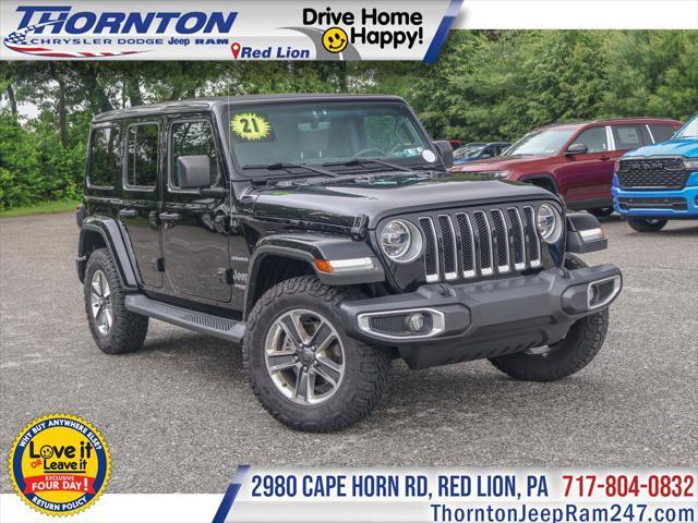 used 2021 Jeep Wrangler Unlimited car