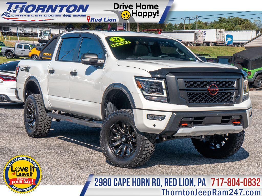 used 2024 Nissan Titan car, priced at $49,988