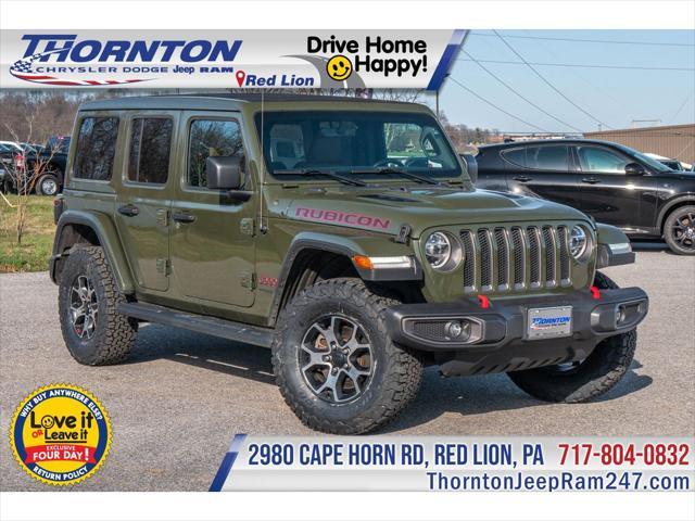 used 2021 Jeep Wrangler Unlimited car, priced at $43,974