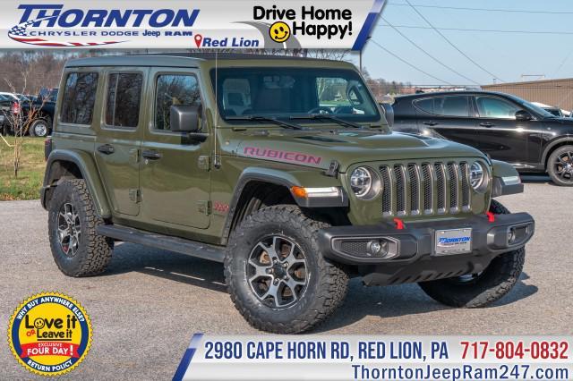used 2021 Jeep Wrangler Unlimited car, priced at $43,974