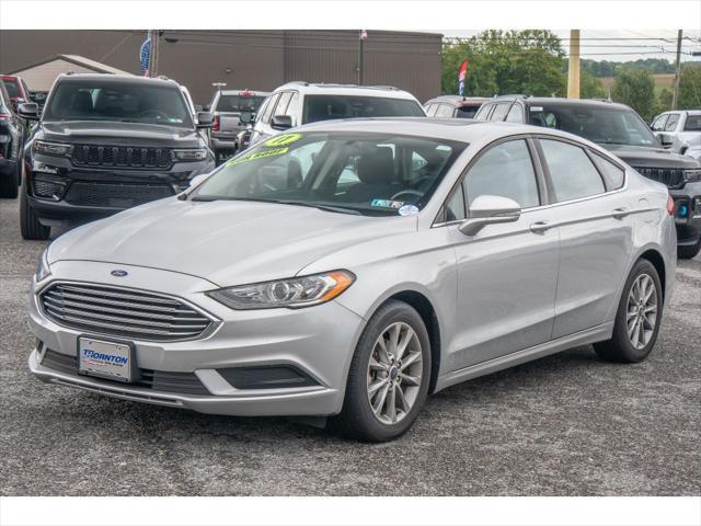 used 2017 Ford Fusion car, priced at $17,999