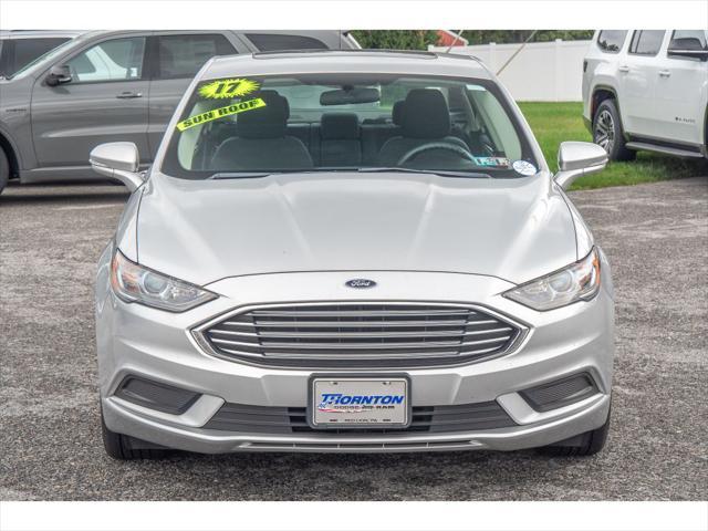 used 2017 Ford Fusion car, priced at $17,999