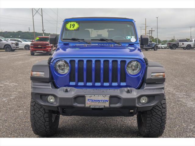 used 2019 Jeep Wrangler Unlimited car, priced at $32,956