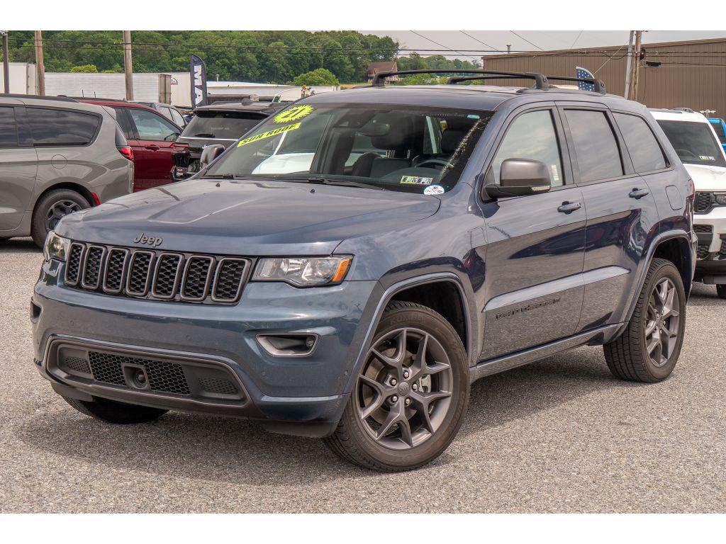 used 2021 Jeep Grand Cherokee car, priced at $31,455