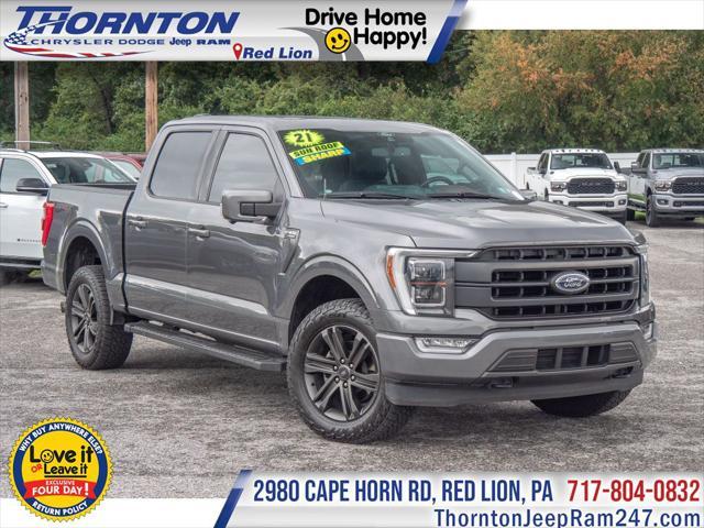 used 2021 Ford F-150 car, priced at $46,500