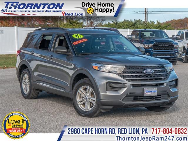 used 2021 Ford Explorer car, priced at $29,976