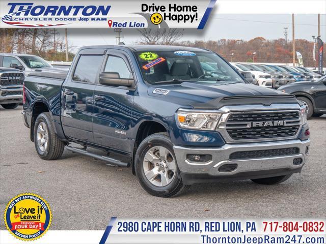 used 2022 Ram 1500 car, priced at $38,977