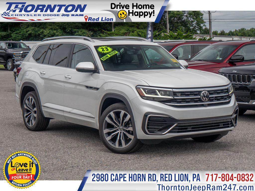 used 2023 Volkswagen Atlas car, priced at $34,989