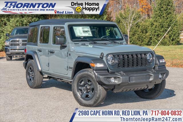 new 2025 Jeep Wrangler car, priced at $38,493