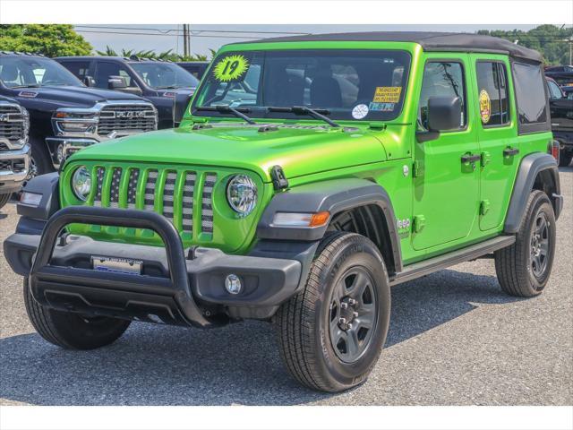used 2019 Jeep Wrangler Unlimited car, priced at $29,989