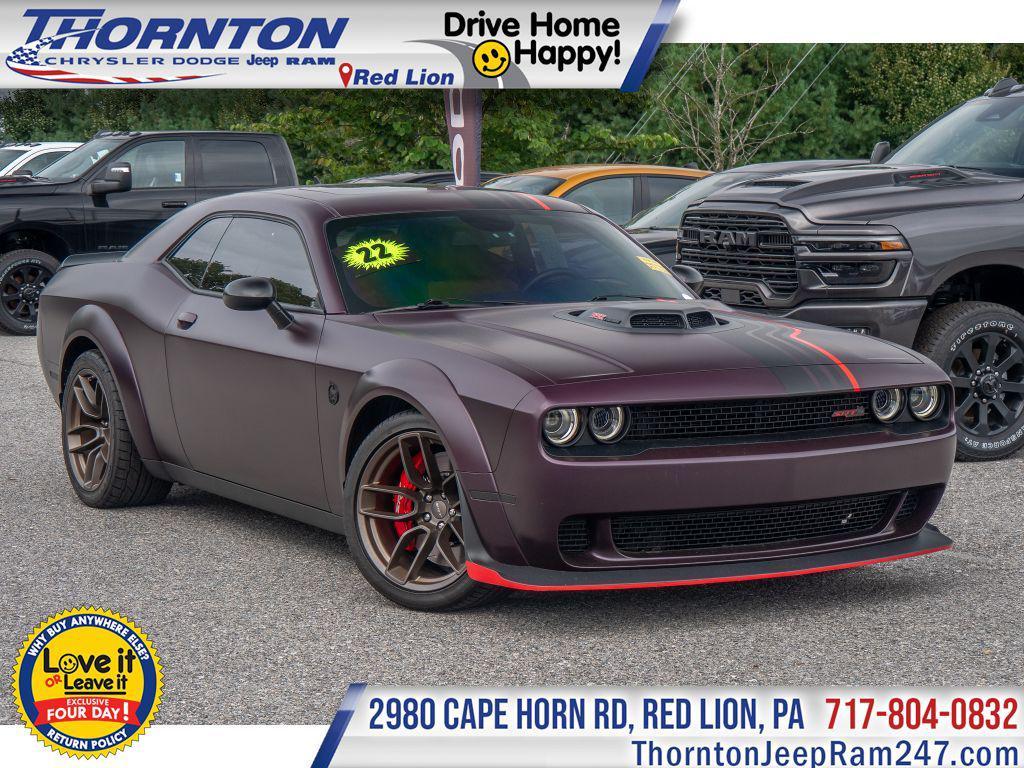 used 2022 Dodge Challenger car, priced at $55,995