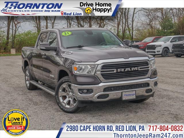 used 2021 Ram 1500 car, priced at $38,955