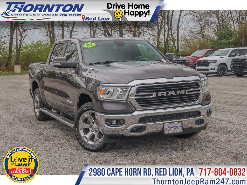 used 2021 Ram 1500 car, priced at $35,999