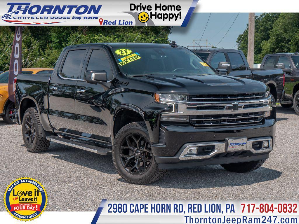 used 2021 Chevrolet Silverado 1500 car, priced at $48,923