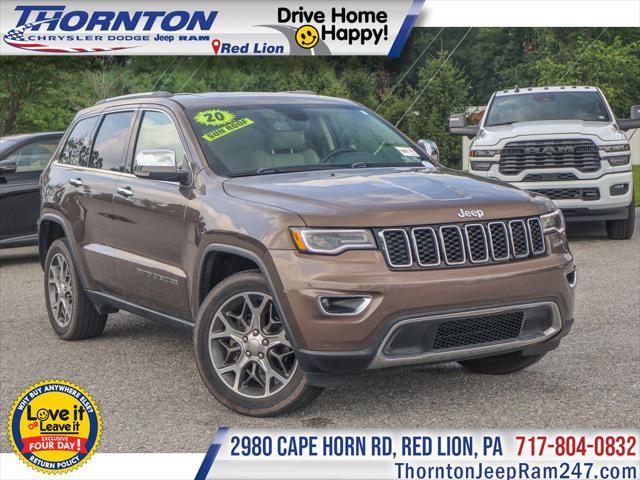 used 2020 Jeep Grand Cherokee car, priced at $27,989