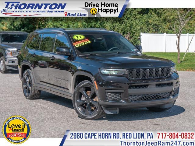 used 2021 Jeep Grand Cherokee L car, priced at $33,956