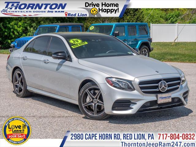 used 2020 Mercedes-Benz E-Class car, priced at $32,988