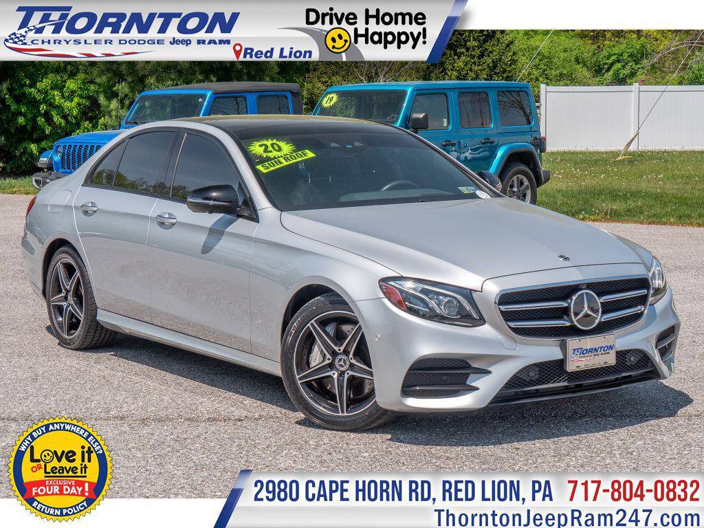 used 2020 Mercedes-Benz E-Class car, priced at $29,999
