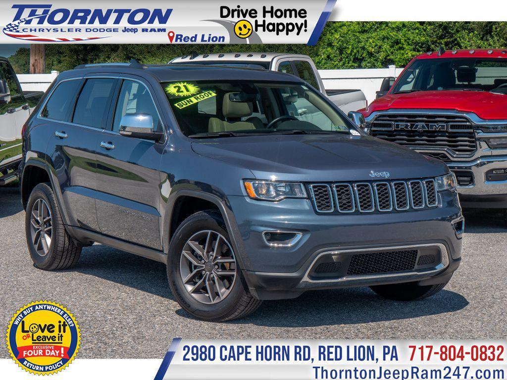 used 2021 Jeep Grand Cherokee car, priced at $25,955