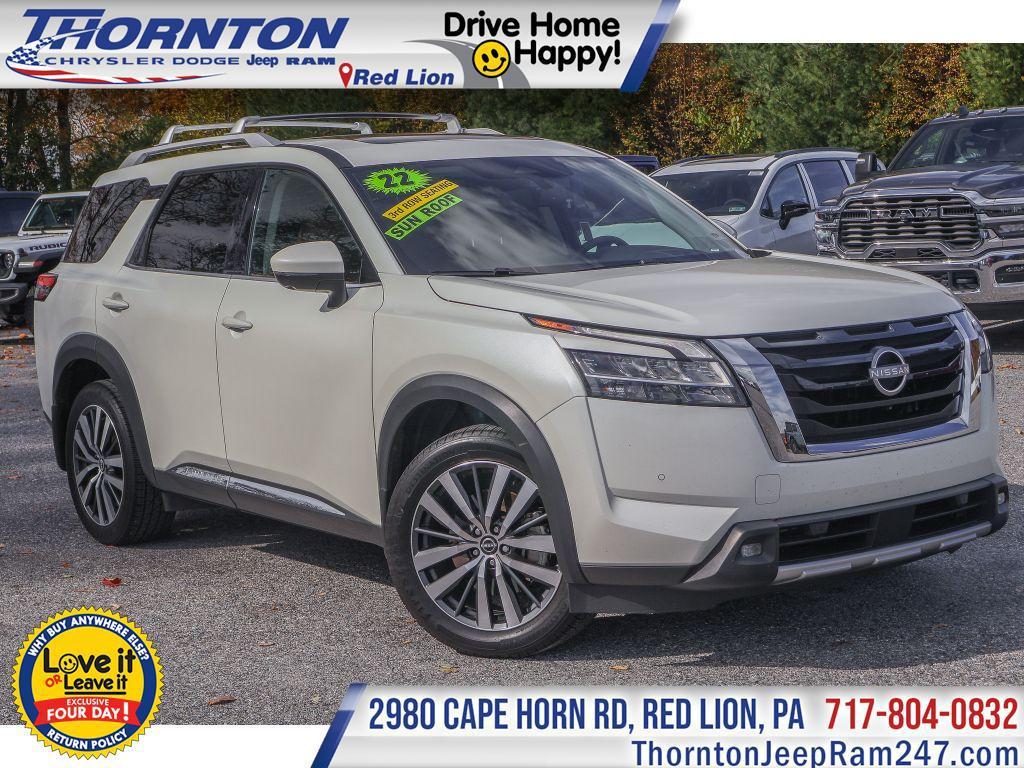 used 2022 Nissan Pathfinder car, priced at $33,985