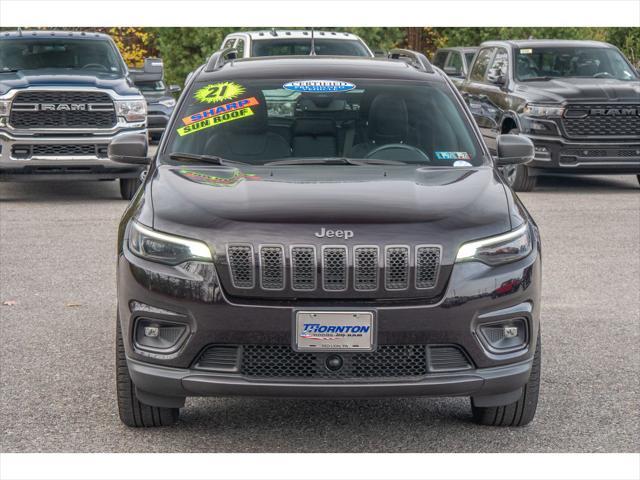 used 2021 Jeep Cherokee car, priced at $28,989