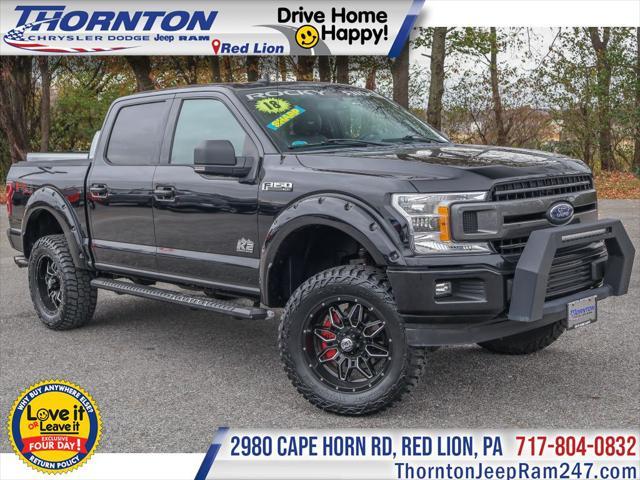 used 2018 Ford F-150 car, priced at $40,978