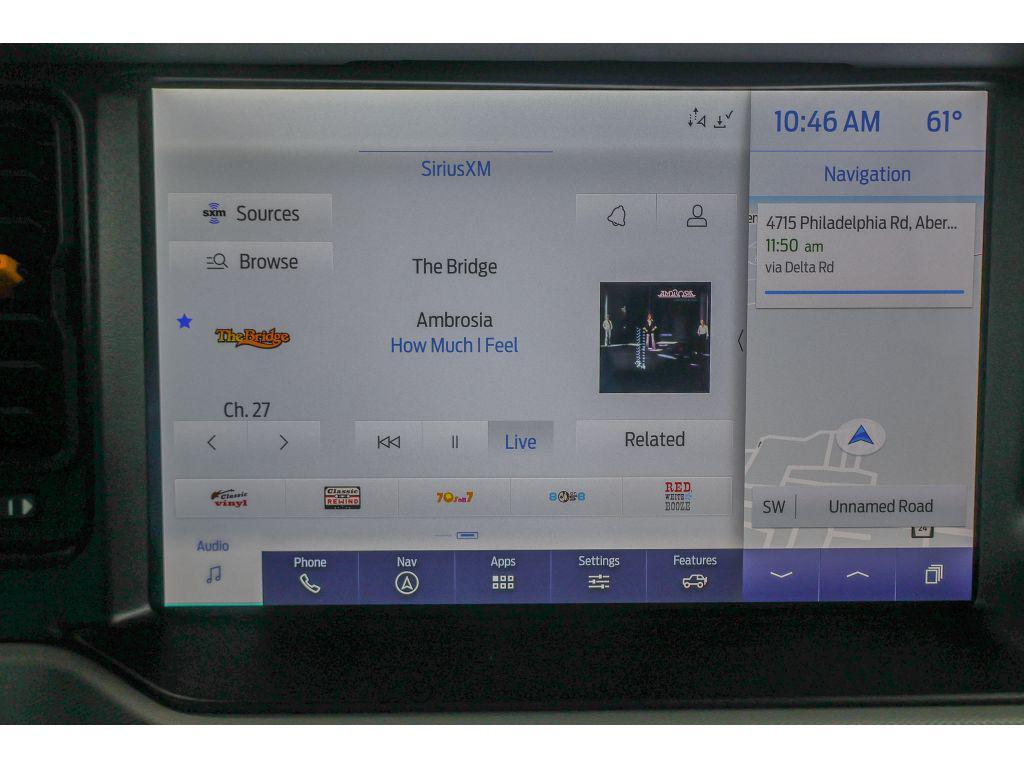 used 2021 Ford Bronco car, priced at $45,999