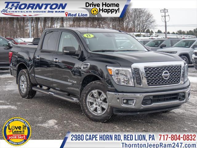 used 2017 Nissan Titan car, priced at $26,955