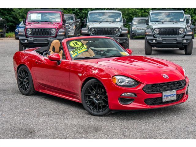 used 2018 FIAT 124 Spider car, priced at $24,956