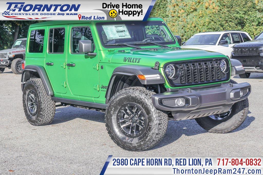new 2025 Jeep Wrangler car, priced at $56,895