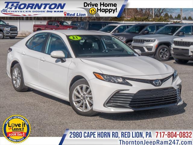 used 2021 Toyota Camry car, priced at $22,955