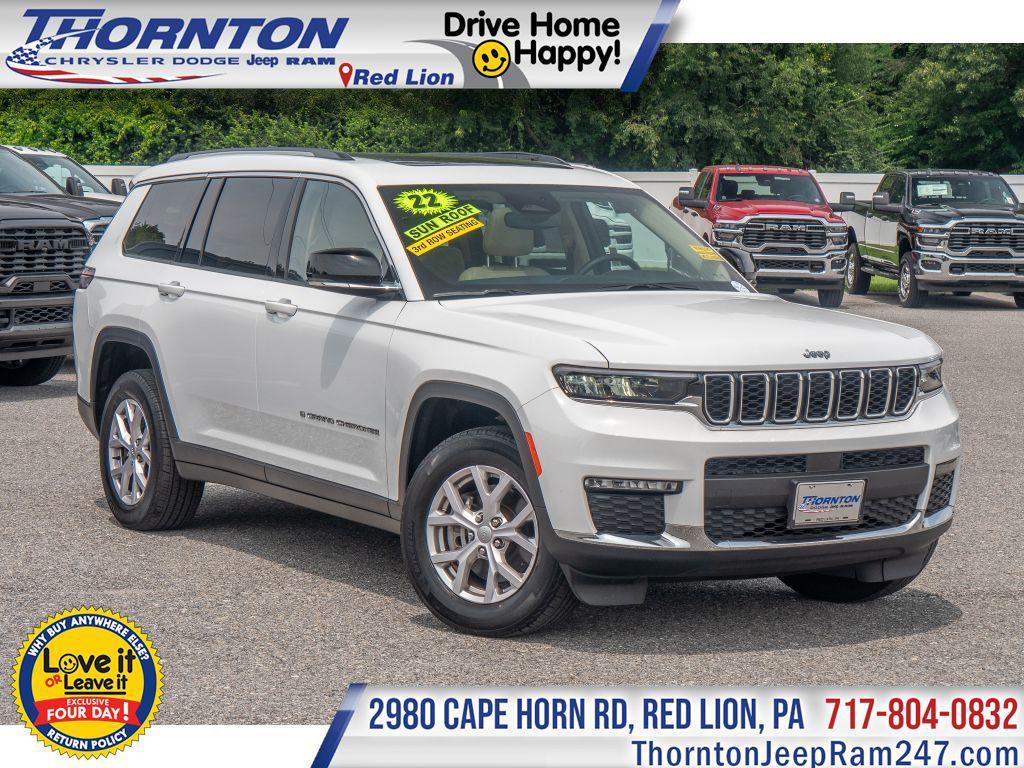 used 2022 Jeep Grand Cherokee L car, priced at $35,955