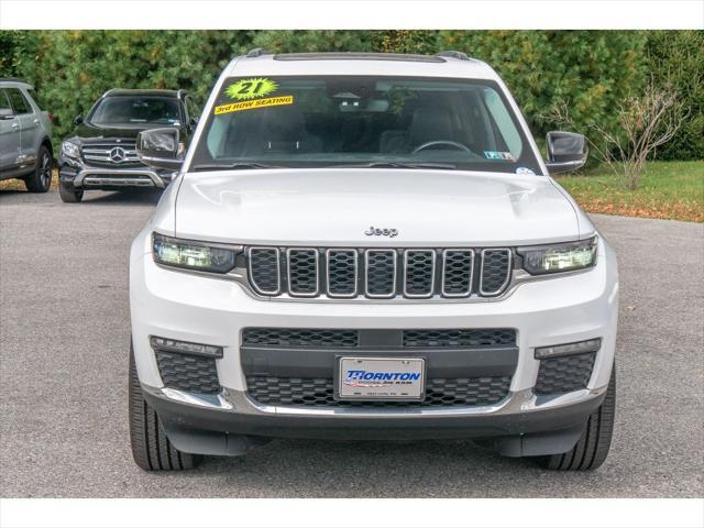 used 2021 Jeep Grand Cherokee L car, priced at $34,989