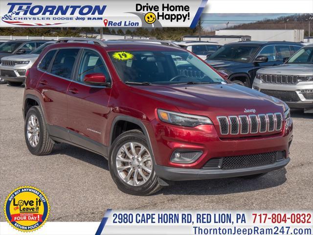 used 2019 Jeep Cherokee car, priced at $18,999